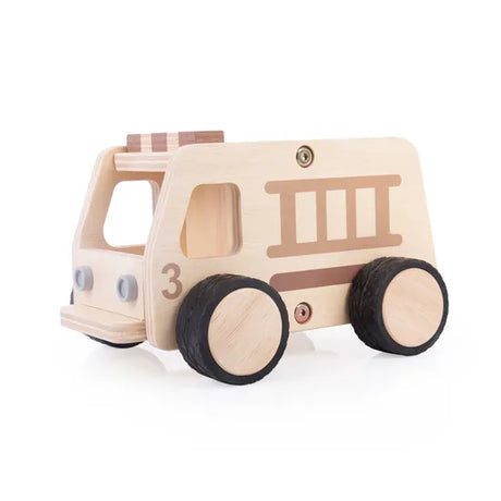 Wooden Fire Truck - Modern Teaching Aids NZ