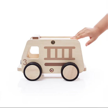 Wooden Fire Truck - Modern Teaching Aids NZ