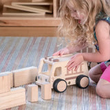 Wooden Fire Truck - Modern Teaching Aids NZ