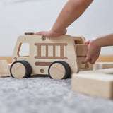 Wooden Fire Truck - Modern Teaching Aids NZ