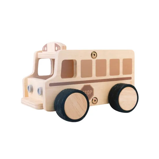 Wooden School Bus - Modern Teaching Aids NZ