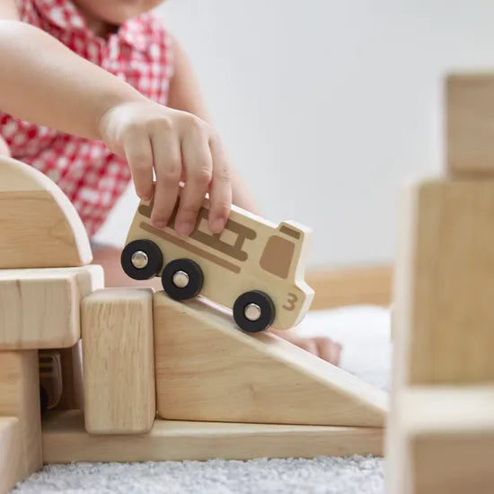 Mini Wooden Trucks - Set of 10 - Modern Teaching Aids NZ