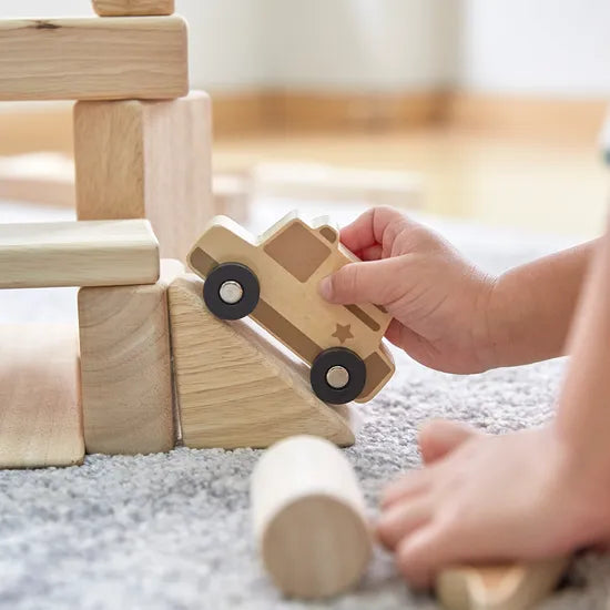 Mini Wooden Trucks - Set of 10 - Modern Teaching Aids NZ