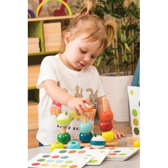 Caterpillar Stacking - 12 Pcs - Modern Teaching Aids NZ