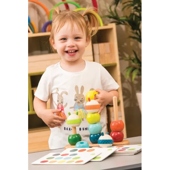 Caterpillar Stacking - 12 Pcs - Modern Teaching Aids NZ