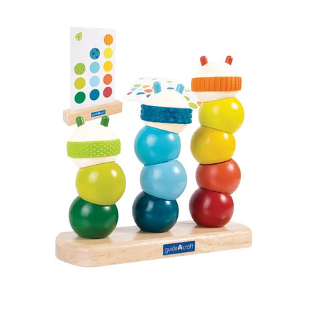 Caterpillar Stacking - 12 Pcs - Modern Teaching Aids NZ