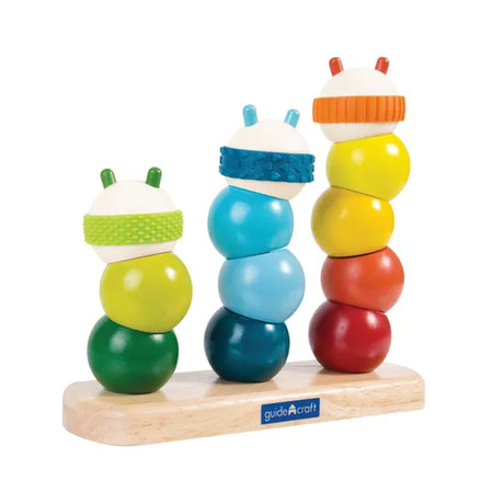 Caterpillar Stacking - 12 Pcs - Modern Teaching Aids NZ