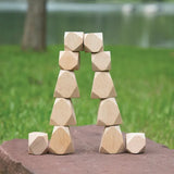 Stacking Wooden Blocks - 20 pieces - Modern Teaching Aids NZ