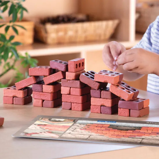 Little Bricks - 60 Pieces - Modern Teaching Aids NZ
