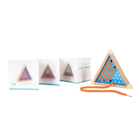Geo Shape Lacing - Set of 3 - Modern Teaching Aids NZ