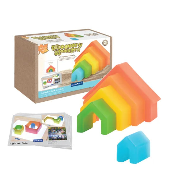Discovery Stackers Rainbow House - Modern Teaching Aids NZ