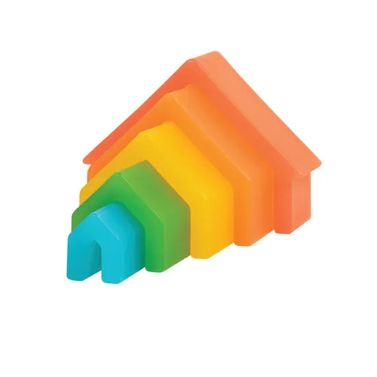Discovery Stackers Rainbow House - Modern Teaching Aids NZ