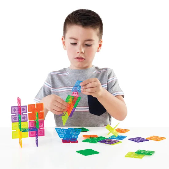 Interlox Squares 96 Pieces - Modern Teaching Aids NZ