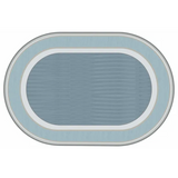 Blue Oval Rug - 274 (L) x 183 (W) cm - Modern Teaching Aids NZ