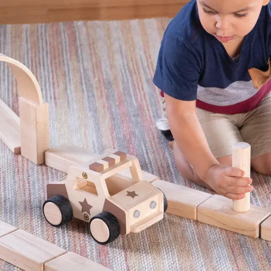 Guidecraft Wooden Play Vehicles Set of 5 - Modern Teaching Aids NZ