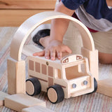 Guidecraft Wooden Play Vehicles Set of 5 - Modern Teaching Aids NZ