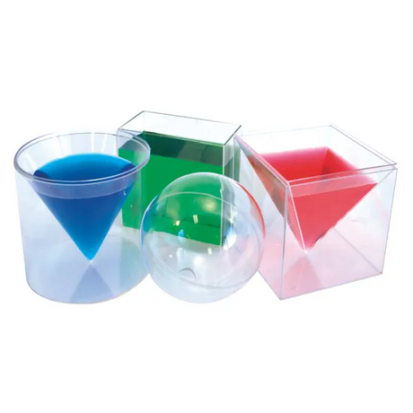 Volume Relationship Set - 6pcs - Modern Teaching Aids NZ