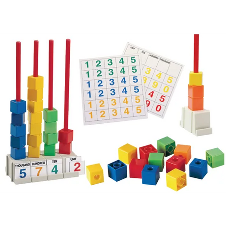 Place Value Linking Abacus - Modern Teaching Aids NZ