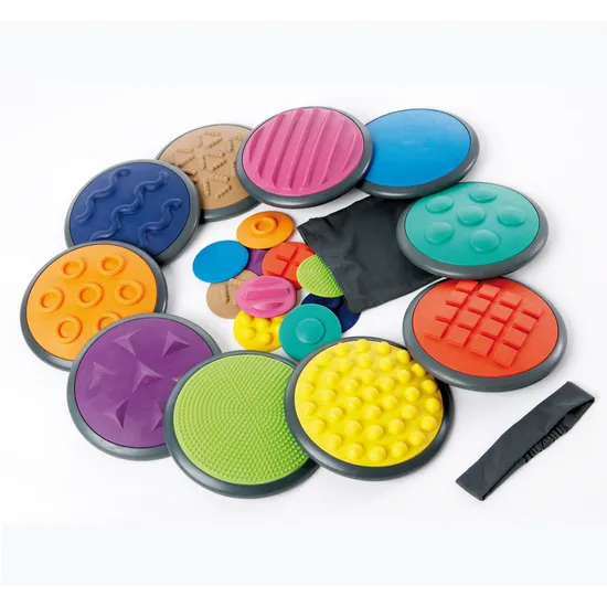 Tactile Discs - Set of 20 - Modern Teaching Aids NZ