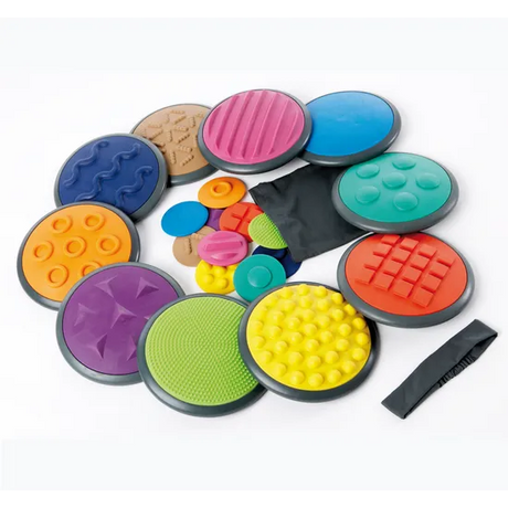 Tactile Discs - Set of 20 - Modern Teaching Aids NZ