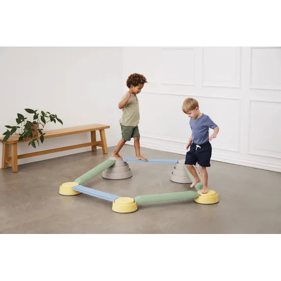 Build N Balance Starter Set Nordic 10 Pieces - Modern Teaching Aids NZ