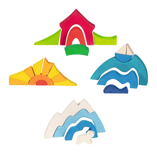 Little Polar Bear Building Blocks - Modern Teaching Aids NZ