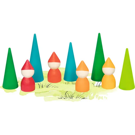 Dwarf Forest 9 Pieces - Modern Teaching Aids NZ