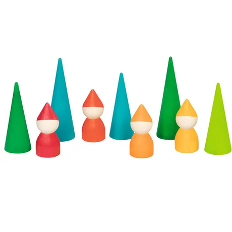 Dwarf Forest 9 Pieces - Modern Teaching Aids NZ