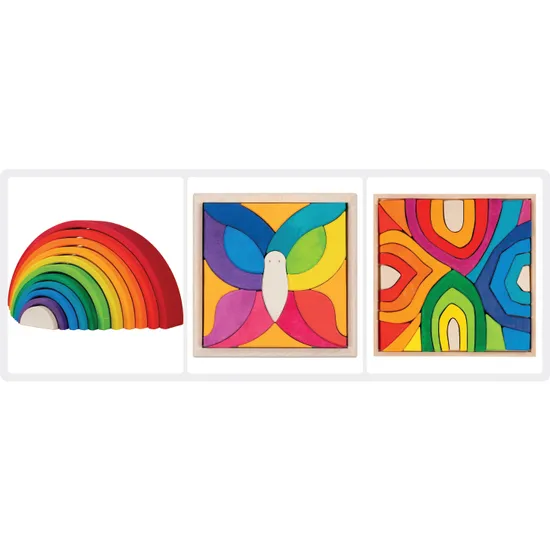 Goki Toddler Block Play Set