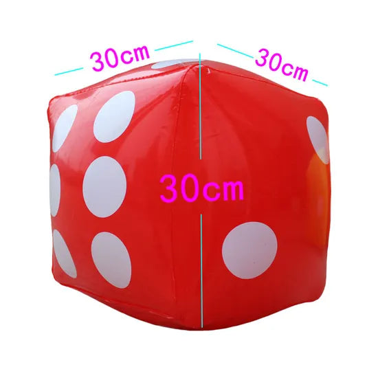 Colourful Inflatable Dice - 6 Pieces - Modern Teaching Aids NZ