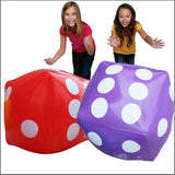 Colourful Inflatable Dice - 6 Pieces - Modern Teaching Aids NZ