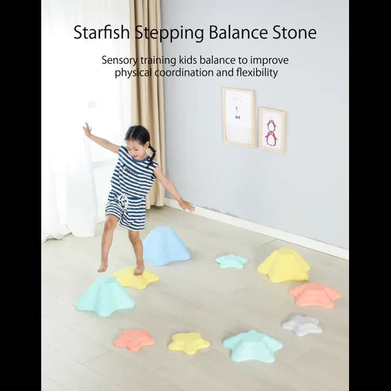 Balance Stepping Stones Starfish 6 Pieces - Modern Teaching Aids NZ