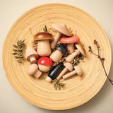 Wooden Sensory Mushrooms 15 Pieces - Modern Teaching Aids NZ