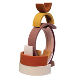 Silicone Rainbow Stacker Skin Tones 10 Pieces - Modern Teaching Aids NZ