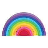 Silicone Rainbow Stacker Brights 10 Pieces - Modern Teaching Aids NZ