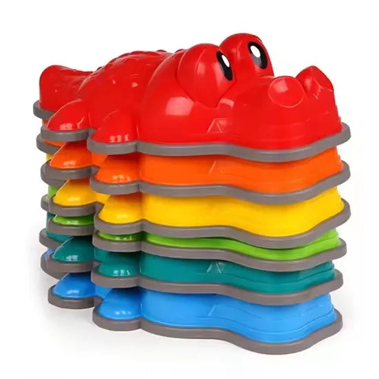 Crocodile Balance Stones Set of 6 - Modern Teaching Aids NZ