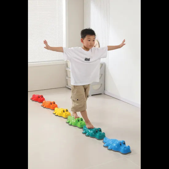 Crocodile Balance Stones Set of 6 - Modern Teaching Aids NZ