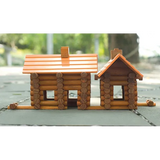 Wooden Cabin Blocks Set of 165 Piecs - Modern Teaching Aids NZ