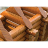 Wooden Cabin Blocks Set of 165 Piecs - Modern Teaching Aids NZ