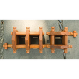 Wooden Cabin Blocks Set of 165 Piecs - Modern Teaching Aids NZ