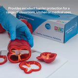 Nitrile Gloves Blue Medium - Pack of 100 - Modern Teaching Aids NZ