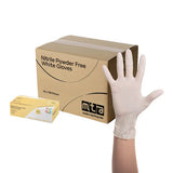 MTA Essentials Nitrile Gloves White Large  - 10 x Pack of 100