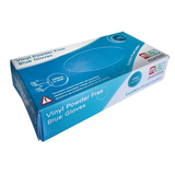 Vinyl Gloves Blue Large - Pack of 100 - Modern Teaching Aids NZ