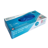 Vinyl Gloves Blue Large - Pack of 100 - Modern Teaching Aids NZ
