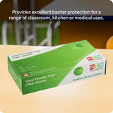 Vinyl Gloves Clear Medium - Pack of 100 - Modern Teaching Aids NZ