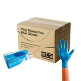 Vinyl Gloves Blue Medium - 10 x Pack of 100 - Modern Teaching Aids NZ