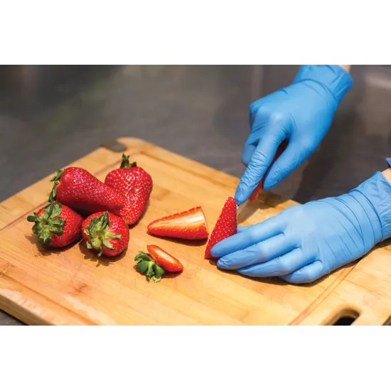 Vinyl Gloves Blue Medium - Pack of 100 - Modern Teaching Aids NZ