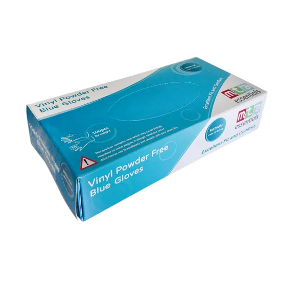 Vinyl Gloves Blue Medium - Pack of 100 - Modern Teaching Aids NZ