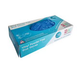 Vinyl Gloves Blue XL - Pack of 100 - Modern Teaching Aids NZ