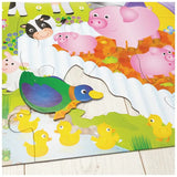 Galt - Farm Giant Floor Puzzle - 30pcs - Modern Teaching Aids NZ